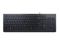 Lenovo Essential - Clavier - USB - R.-U. - noir 4Y41C68680