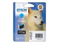 Epson T0962 - 11.4 ml - cyan - original - blister - cartouche d'encre - pour Stylus Photo R2880 C13T09624010