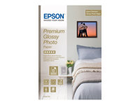 Epson Premium Glossy Photo Paper - Brillant - A4 (210 x 297 mm) 15 feuille(s) papier photo - pour EcoTank ET-2650, 2750, 2751, 2756, 2850, 2851, 2856, 4750, 4850 C13S042155