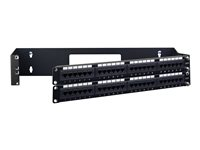 2U 19in Hinged Wallmount Bracket for Patch Panels WALLMOUNTH2