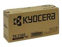 Kyocera TK 1160 - Noir - original - cartouche de toner - pour ECOSYS P2040dn, P2040dn/KL2, P2040DN/KL3, P2040dw, P2040dw/KL2, P2040DW/KL3 1T02RY0NL0