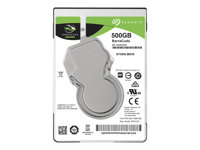 Seagate Guardian BarraCuda ST500LM030 - Disque dur - 500 Go - interne - 2.5" - SATA 6Gb/s - 5400 tours/min - mémoire tampon : 128 Mo ST500LM030