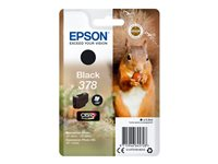 Epson 378 - 5.5 ml - noir - original - emballage coque avec alarme radioélectrique/ acoustique - cartouche d'encre - pour Expression Home XP-8605, 8606; Expression Home HD XP-15000; Expression Photo XP-8500, 8700 C13T37814020