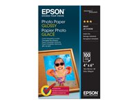 Epson - Brillant - 102 x 152 mm - 200 g/m² - 100 feuille(s) papier photo - pour EcoTank ET-2850, 2851, 2856, 4850; EcoTank Photo ET-8500; EcoTank Pro ET-5800 C13S042548