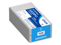 Epson SJIC22P(C) - Cyan - original - cartouche d'encre - pour TM C3500 C33S020602