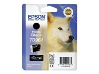 Epson T0961 - 11.4 ml - photo noire - original - blister - cartouche d'encre - pour Stylus Photo R2880 C13T09614010