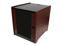 StarTech.com "12U AV Rack Cabinet - 21? Deep - Wood Finish - Floor Standing Enclosure for 19"" Audio Video Component, Server Room & Network Equipment (RKWOODCAB12)" - Rack - bois - 12U RKWOODCAB12