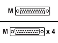 Cisco - Câble RS-232 série (DTE) - HD-68 (M) pour DB-25 (M) - 3 m - EIA-232 CAB-HD4-232MT=