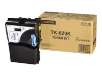 Kyocera TK 820K - Noir - original - cartouche de toner - pour FS-C8100DN 1T02HP0EU0