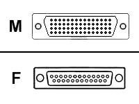 Cisco - Câble série - DB-25 (F) - 3 m - pour Cisco 4500, 7000 CAB-232FC=
