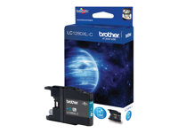 Brother LC1280XLC - Cyan - original - cartouche d'encre - pour Brother MFC-J5910DW, MFC-J6510DW, MFC-J6710DW, MFC-J6910DW LC1280XLC