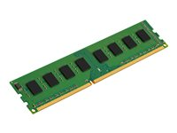 Kingston - DDR3L - module - 4 Go - DIMM 240 broches - 1600 MHz / PC3L-12800 - CL11 - 1.35 V - mémoire sans tampon - non ECC KCP3L16NS8/4