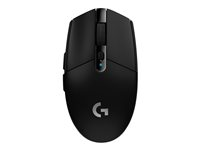 Logitech G G305 - Souris - optique - 6 boutons - sans fil - 2.4 GHz - récepteur sans fil USB - noir 910-005283