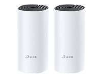 TP-Link DECO M4 - - système Wi-Fi - (2 routeurs) - jusqu'à 2800 pieds carrés - maillage - 1GbE - Wi-Fi 5 - Bi-bande DECO M4(2-PACK)