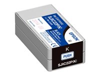 Epson SJIC22P(K) - Noir - original - cartouche d'encre - pour TM C3500 C33S020601