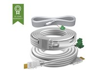 VISION Techconnect 3 - Câblage vidéo / audio - 15 m - blanc TC3-PK15MCABLES