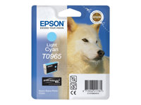 Epson T0965 - 11.4 ml - cyan clair - original - blister - cartouche d'encre - pour Stylus Photo R2880 C13T09654010