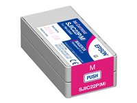Epson SJIC22P(M) - Magenta - original - cartouche d'encre - pour TM C3500 C33S020603