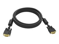 Vision Professional - Câble VGA - HD-15 (VGA) (M) pour HD-15 (VGA) (M) - 10 m - vis moletées - noir TC 10MVGAP/BL
