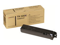 Kyocera TK 500K - Noir - original - kit toner - pour FS-C5016, C5016DN, C5016DNH, C5016DTN, C5016N 370PD0KW
